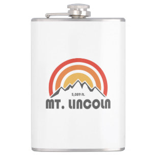 Mt. Lincoln New Hampshire Hip Flask