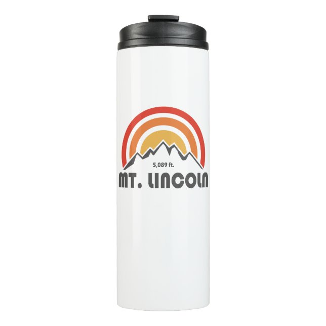 Mt. Lincoln New Hampshire Thermal Tumbler (Front)