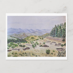 Mt. Lykaion Archaeological Excavation Card