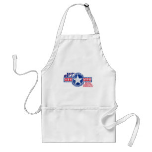 MT MADE IN THE USA PATRIOTIC MEDICAL TECHNOLOGIST STANDARD APRON