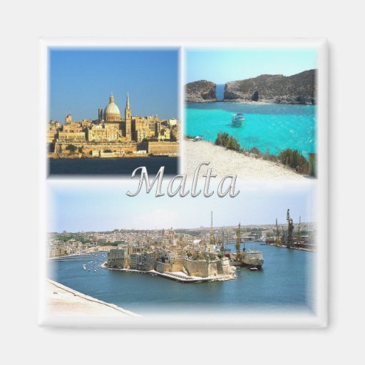 Image of MT * Malta - Valletta Magnet