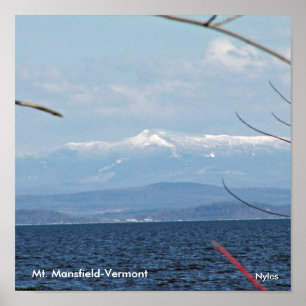 Mt. Mansfield Poster