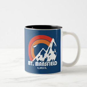 Mt. Mansfield Sun Eagle Two-Tone Coffee Mug