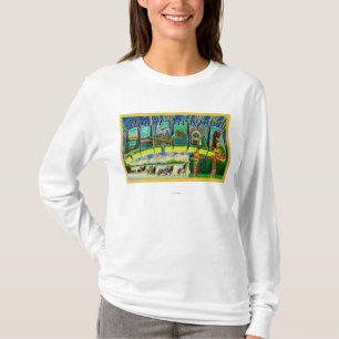 Mt. McKinley, Alaska - Large Letter Scenes T-Shirt