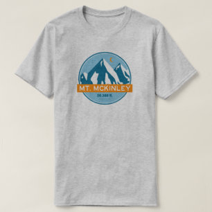 Mt. McKinley Alaska Stars Moon T-Shirt