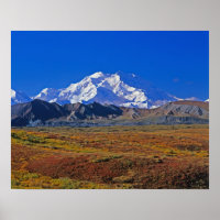 Mt . McKinley Denali National Park , Alaska.