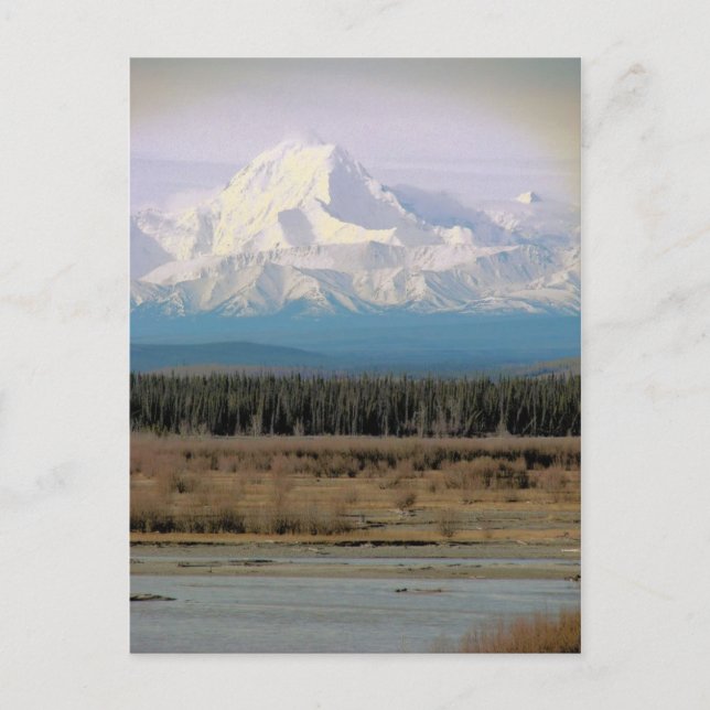 Mt. McKinley Postcard (Front)