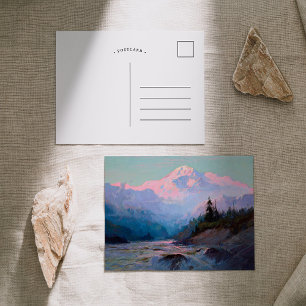 Mt. McKinley   Sydney Mortimer Laurence Postcard