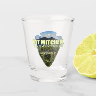 Mt Mitchell (arrowhead) Shot Glass