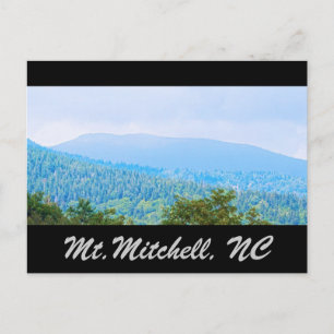 Mt.Mitchell NC Postcard