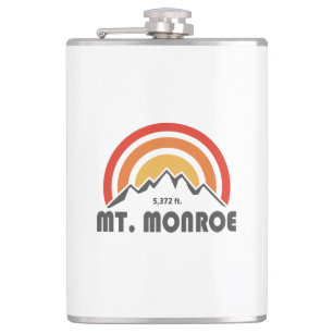 Mt. Monroe New Hampshire Hip Flask