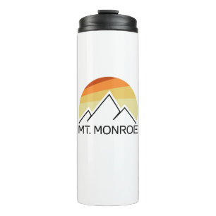 Mt. Monroe New Hampshire Retro Thermal Tumbler