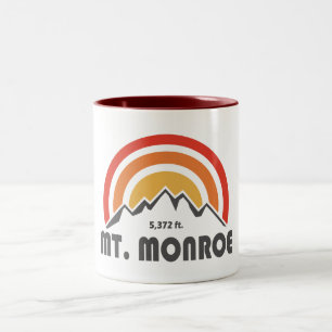 Mt. Monroe New Hampshire Two-Tone Coffee Mug
