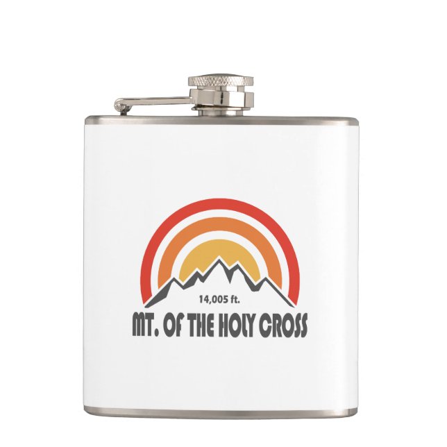 Mt. Of The Holy Cross Hip Flask (Front)