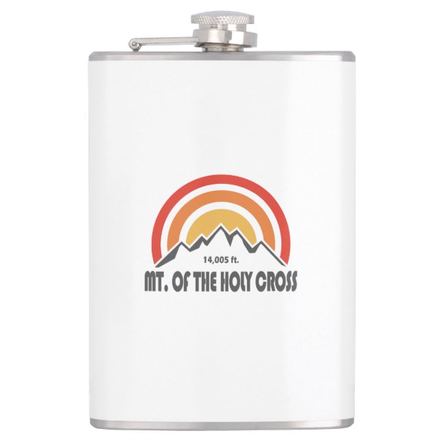 Mt. Of The Holy Cross Hip Flask (Front)