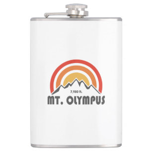 Mt. Olympus Hip Flask