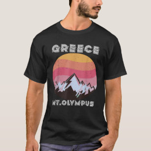 Mt Olympus Retro Mountain Hiking Mountaineer Touri T-Shirt