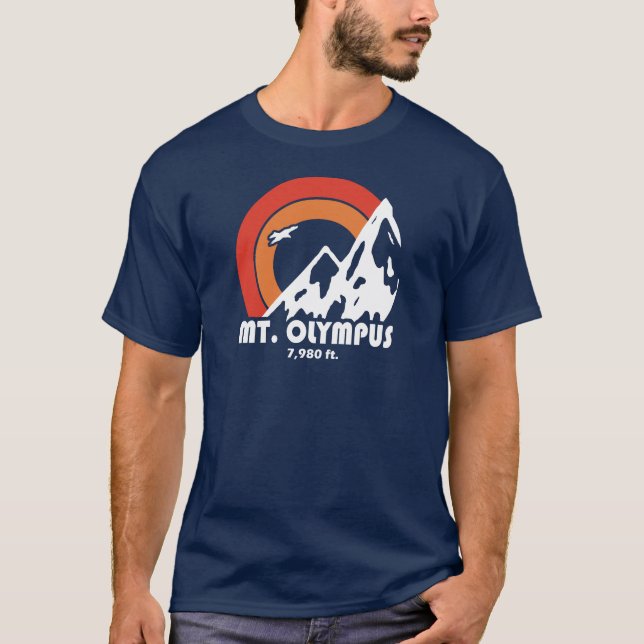 Mt. Olympus Washington Sun Eagle T-Shirt (Front)