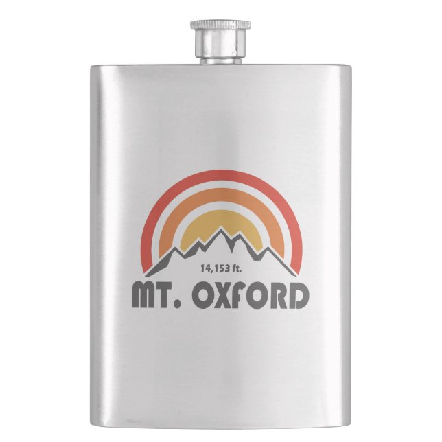 Mt. Oxford Hip Flask (Front)