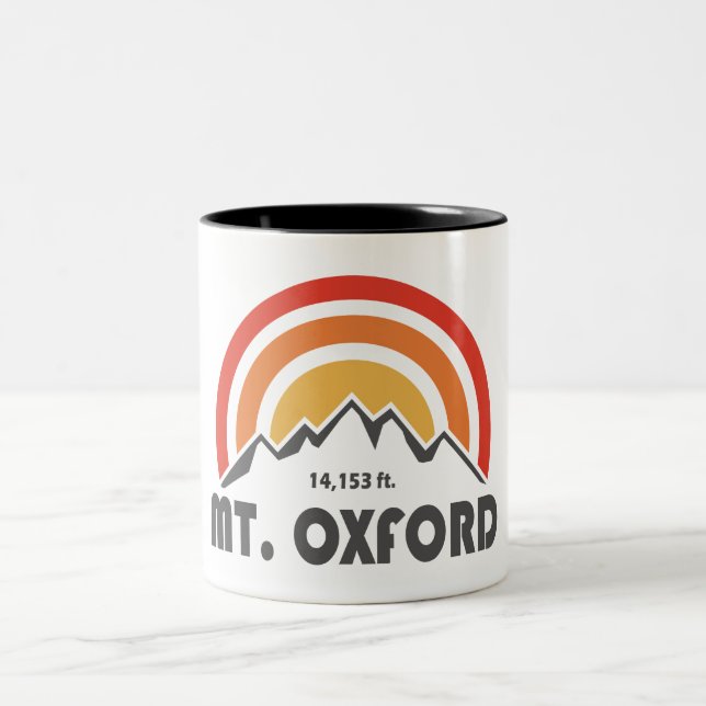 Mt. Oxford Two-Tone Coffee Mug (Center)