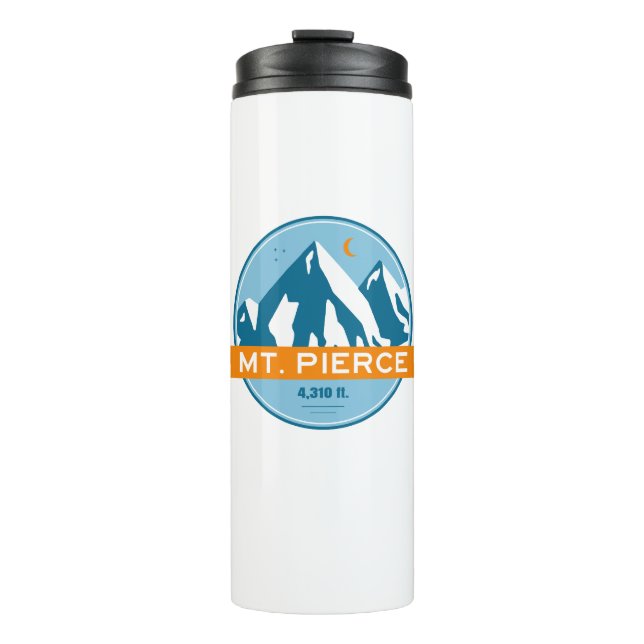 Mt. Pierce New Hampshire Stars Moon Thermal Tumbler (Front)