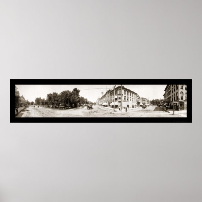 Mt Pleasant, IA Photo 1907 Poster (Front)