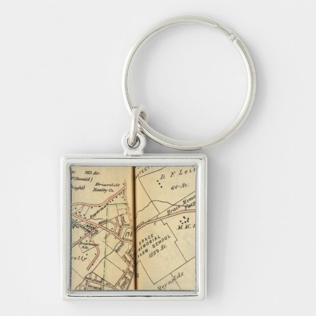 Mt. Pleasant, New York 3 Key Ring (Front)