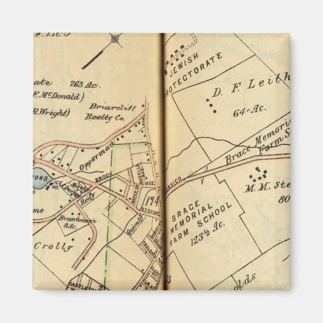 Mt. Pleasant, New York 3 Magnet (Front)