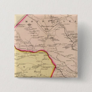 Mt Pleasant, Ossining, New York 15 Cm Square Badge