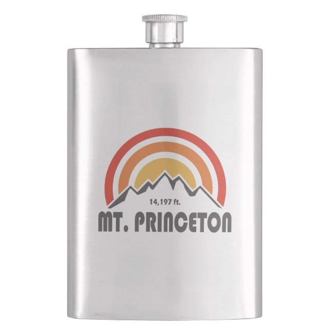 Mt. Princeton Hip Flask (Front)