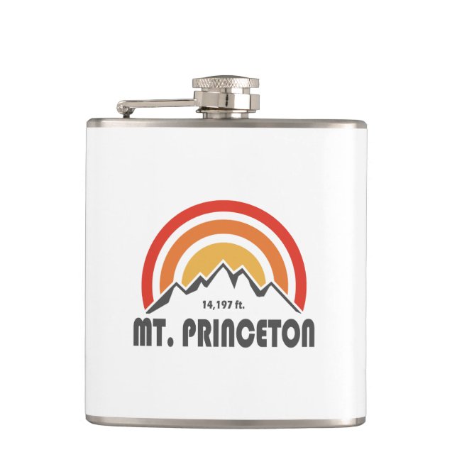 Mt. Princeton Hip Flask (Front)