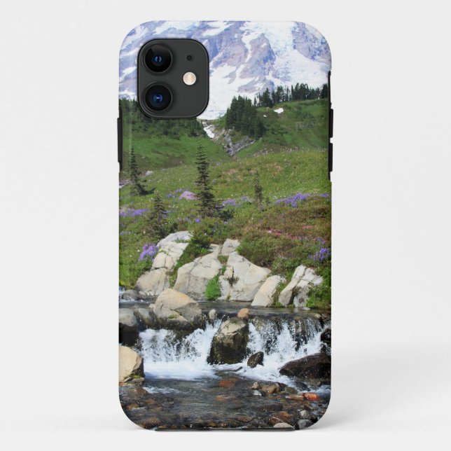 Mt Rainer, Edith Creek Case-Mate iPhone Case (Back)