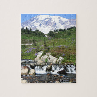Mt Rainer, Edith Creek Jigsaw Puzzle