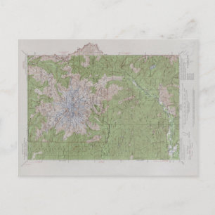 Mt. Rainier (1924) Postcard