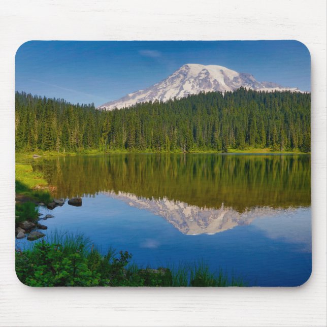 Mt. Rainier and Reflection Lake Mouse Mat (Front)