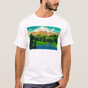 Mt. Rainier from Tipsoo Lake at Chinook Pass T-Shirt