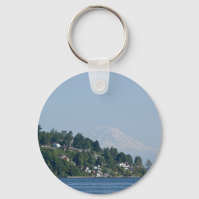 Mt. Rainier Key Ring (Front)