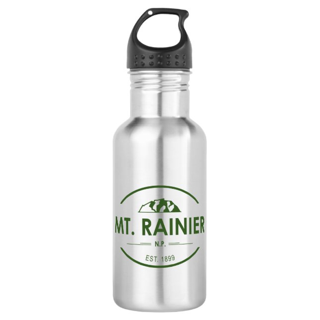 Mt. Rainier National Park 532 Ml Water Bottle (Front)