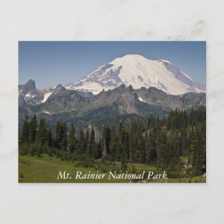 Mt. Rainier National Park Postcard
