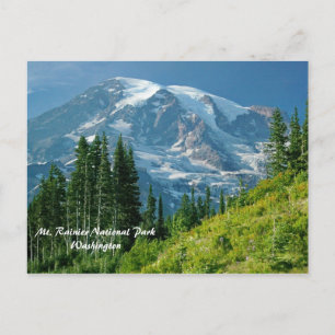 Mt. Rainier National Park Postcard