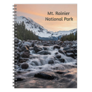 Mt. Rainier National Park Souvenir Notebook