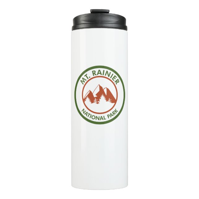 Mt. Rainier National Park Thermal Tumbler (Front)