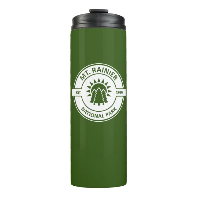Mt. Rainier National Park Thermal Tumbler (Front)