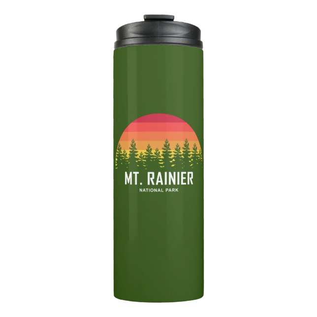 Mt. Rainier National Park Thermal Tumbler (Front)