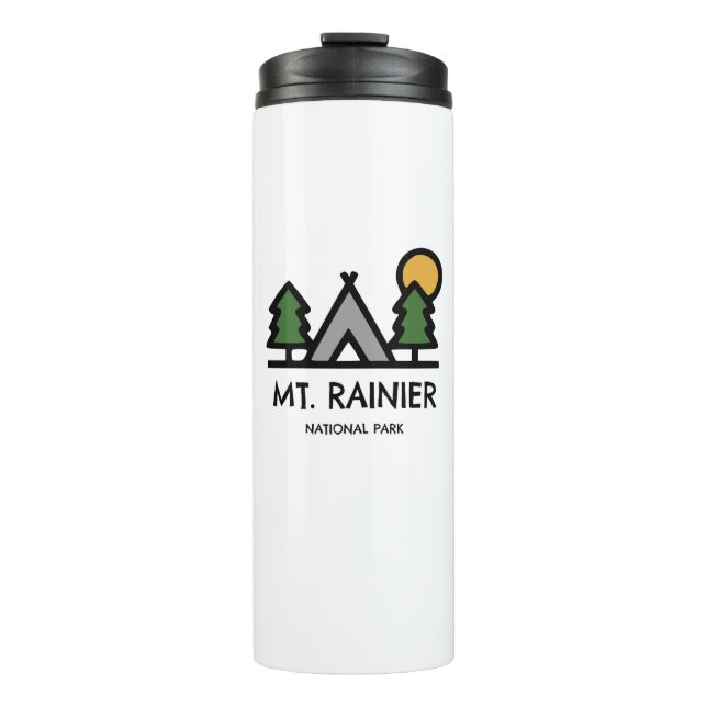 Mt. Rainier National Park Thermal Tumbler (Front)