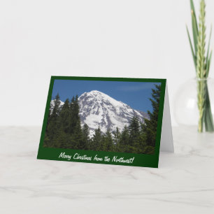 Mt Rainier Park Christmas Card