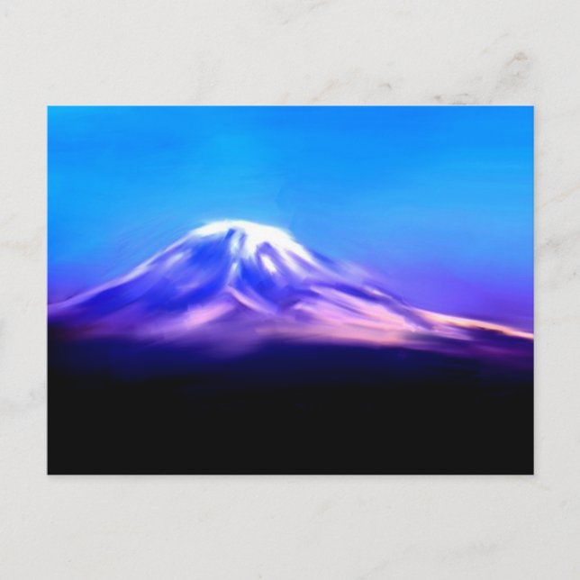 Mt Rainier Postcard (Front)
