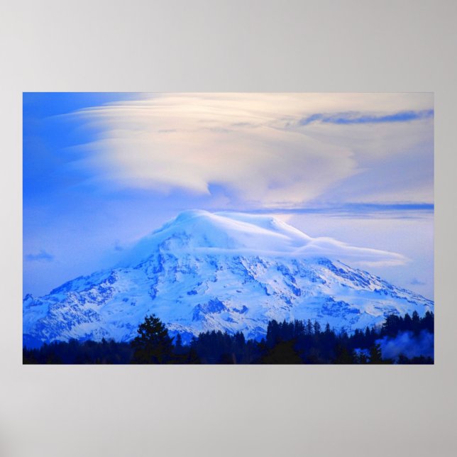 Mt. Rainier Poster (Front)