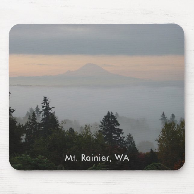 Mt. Rainier, WA Mouse Mat (Front)