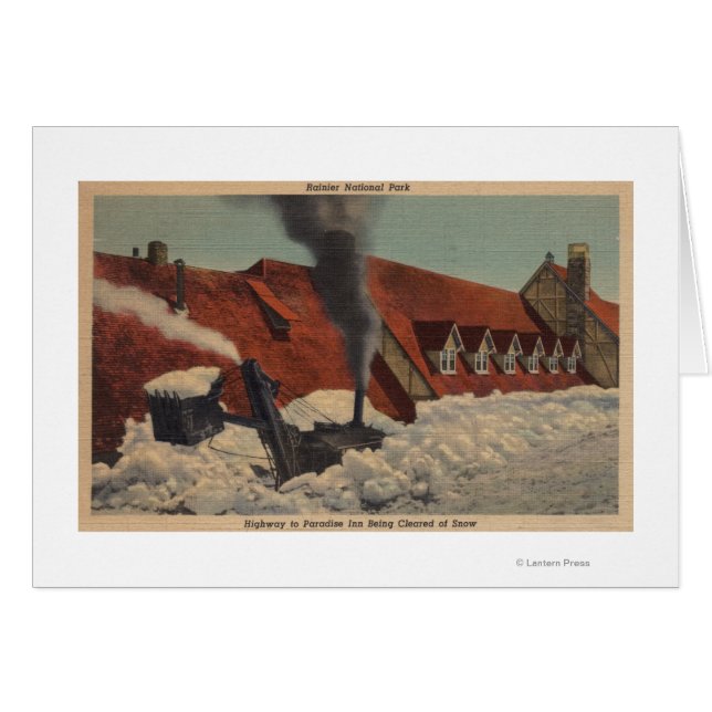 Mt. Rainier, WA - Paradise Inn (Front Horizontal)